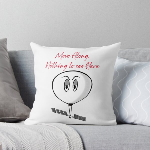Item preview, Spy Balloon - Move Along, Nothing to See Here designed and sold by Quick Brown Fox Canada.