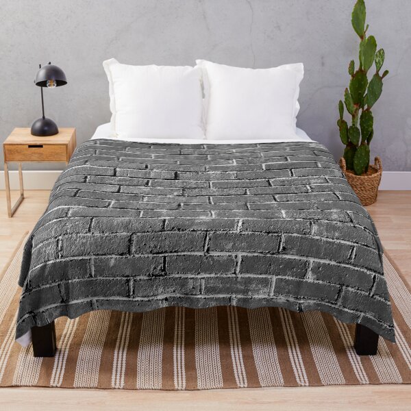 Item preview, Black and White Bricks Photo designed and sold by KellysComColors.