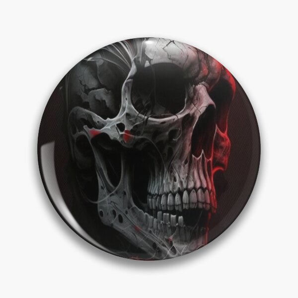 Item preview, tattoo style skull designed and sold by LoveyDesign.
