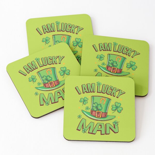 Item preview, I Am Lucky Man Saint Patricks Day Party designed and sold by bolkibox.