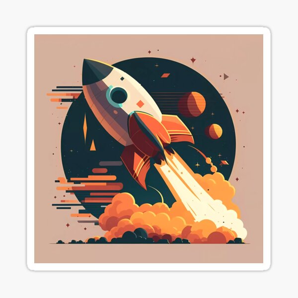 Item preview, Rocketship  designed and sold by Esoteric Designs.
