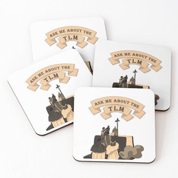 Item preview, Ask me about the TLM (Traditional Latin Mass) Monochromatic designed and sold by St. Catherine's Art Club.