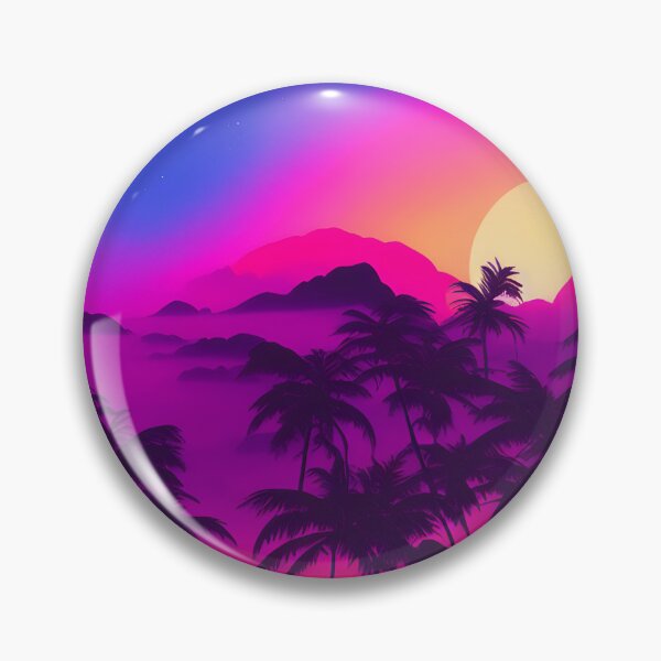 Item preview, Synthwave Landscape designed and sold by nracmo.