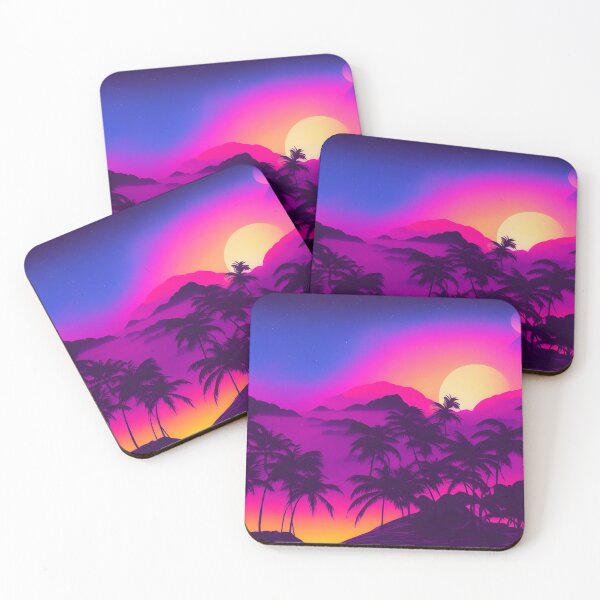 Item preview, Synthwave Landscape designed and sold by nracmo.