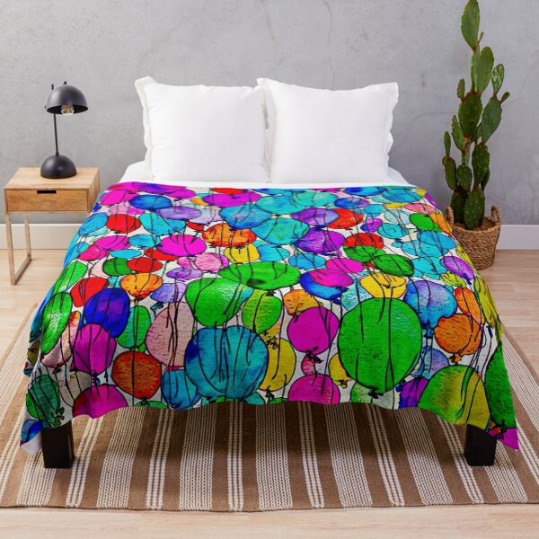 Item preview, Floating Dreams: A Joyous Flock of Balloons designed and sold by puravidavisions.