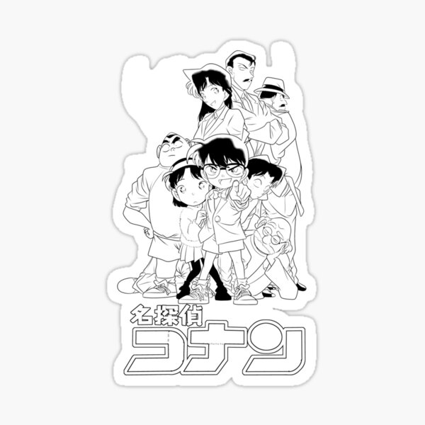 Pegatinas: Detective Conan Cartoon | Redbubble Pegatinas: Detective Conan Cartoon | Redbubble