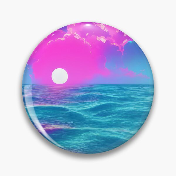 Item preview, Synthwave Ocean designed and sold by nracmo.