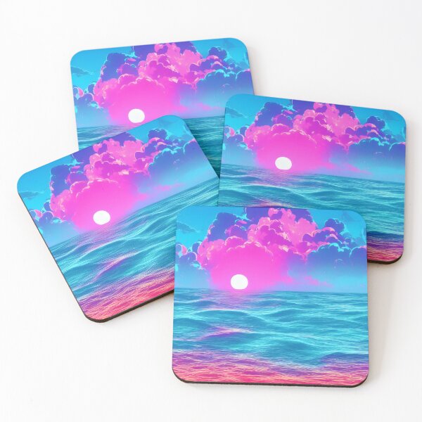 Item preview, Synthwave Ocean designed and sold by nracmo.
