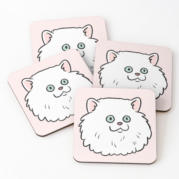Item preview, Persian cat cute illustration designed and sold by Yarafantasyart.
