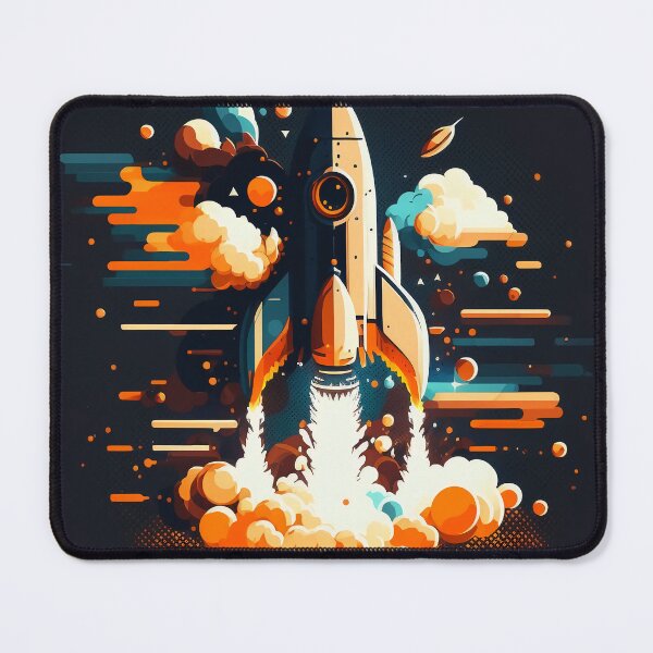 Aperçu de l'œuvre Rocket Ship créée et vendue par Esoteric Designs.