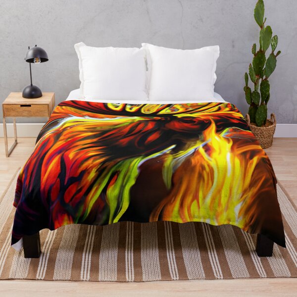 Item preview, Fire Moose, Ai Generated Art designed and sold by ACC .