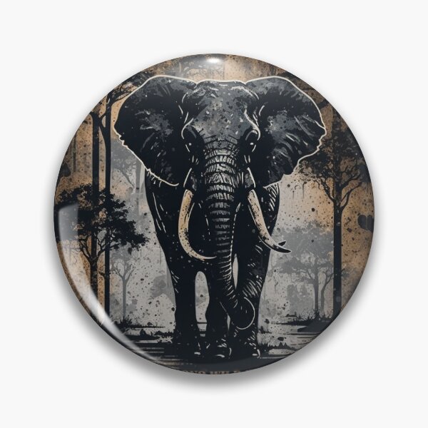 Item preview, Elephant Bull - Safari Design designed and sold by dakkon77.
