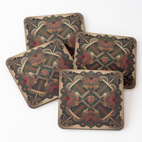 Item preview, ornamental christmas plaid style designed and sold by Juliascutecornr.