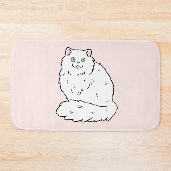Item preview, Persian cat cute illustration designed and sold by Yarafantasyart.