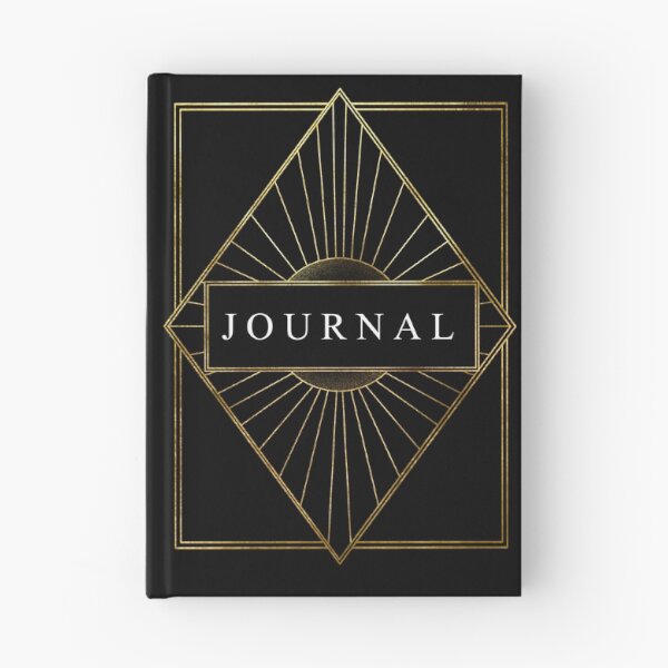 Item preview, Art deco journal cover designed and sold by sagarakireina.