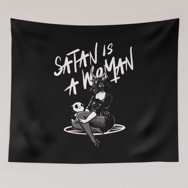 Item preview, Satan is a woman designed and sold by shopTieiiee-GK.