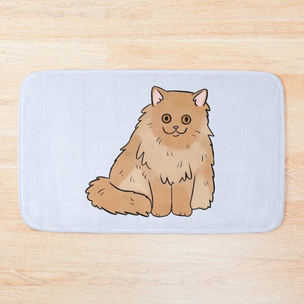 Item preview, Persian cat cute illustration designed and sold by Yarafantasyart.