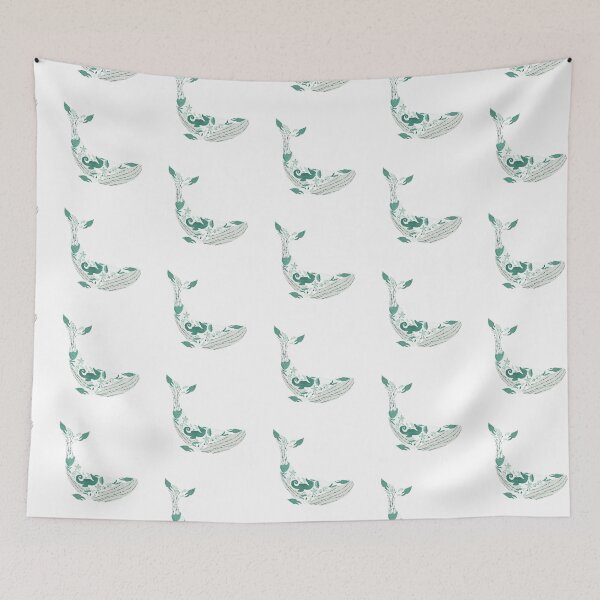 Item preview, ocean in a whale designed and sold by SweetLemonBcn.