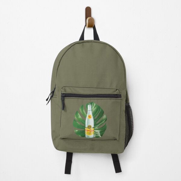 Item preview, TopoChico Bottle in front a Plant leaf. designed and sold by BrettKunze.