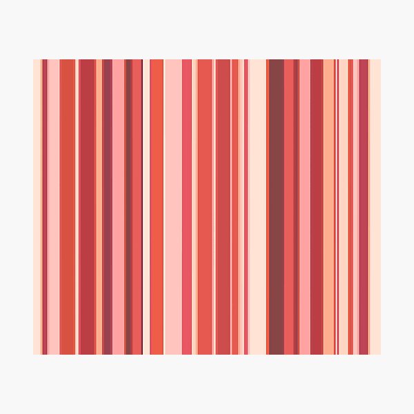Item preview, Aesthetic Stripes Pattern (Shades of Red) designed and sold by daydreamph.