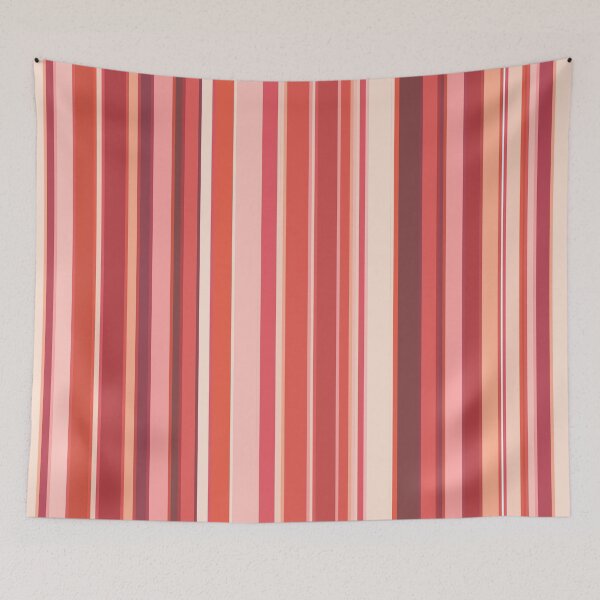 Item preview, Aesthetic Stripes Pattern (Shades of Red) designed and sold by daydreamph.