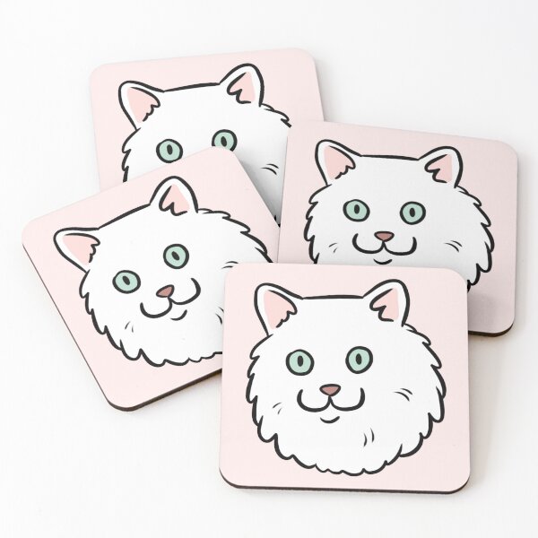Item preview, Persian cat cute illustration designed and sold by Yarafantasyart.