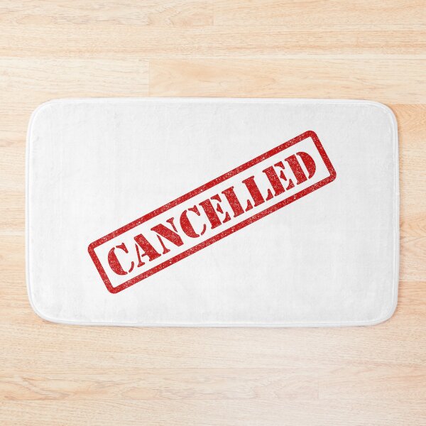 Item preview, Cancelled Red Rubber Stamp designed and sold by Totalthrive.
