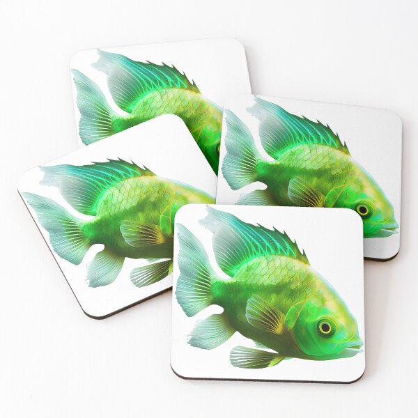 Item preview, Beautiful Green Fish : Dream Fish designed and sold by Ameripensia.