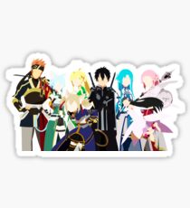 Pegatina SWORD ART ONLINE SQUAD