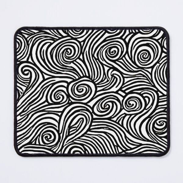 Aperçu de l'œuvre Motifs en noir et blanc créée et vendue par Fezoooo.