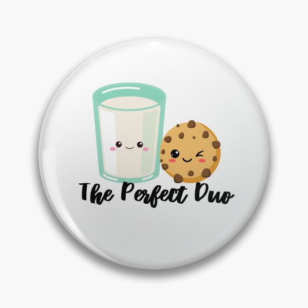 Item preview, The Perfect Duo - Milk and Cookies The Perfect Pairing, Sip and Snack designed and sold by craftymilenials.