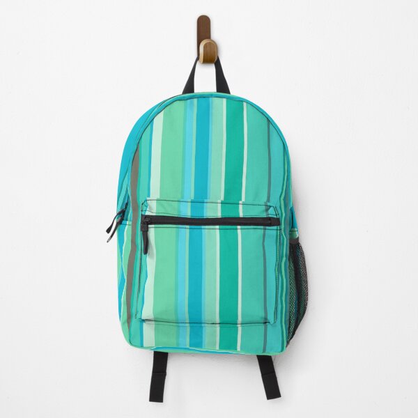 Item preview, Aesthetic Stripes Pattern (Shades of Blue/Green) designed and sold by daydreamph.