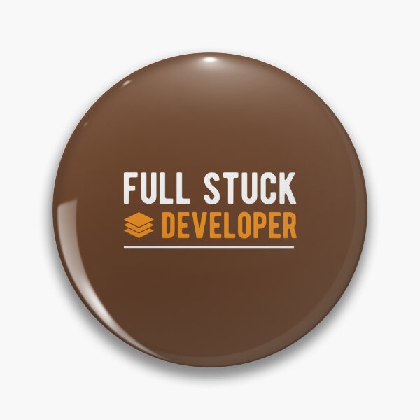 Item preview, Full Stuck Developer - Programming Jokes designed and sold by Programming Jokes.