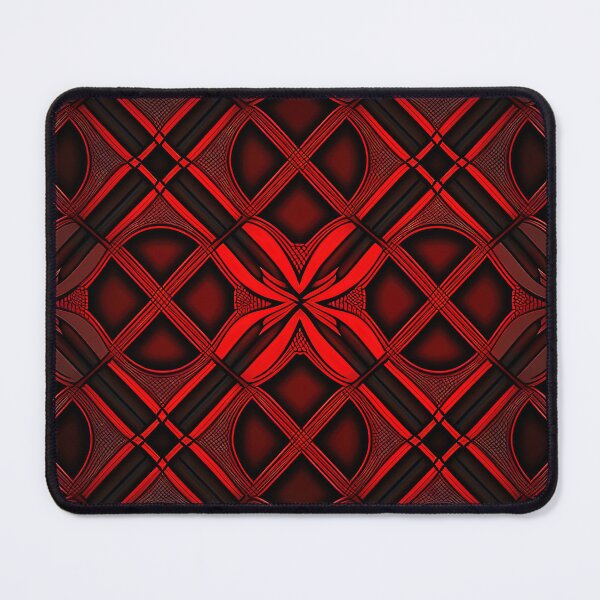 Item preview, ornamental red black plaid style designed and sold by Juliascutecornr.