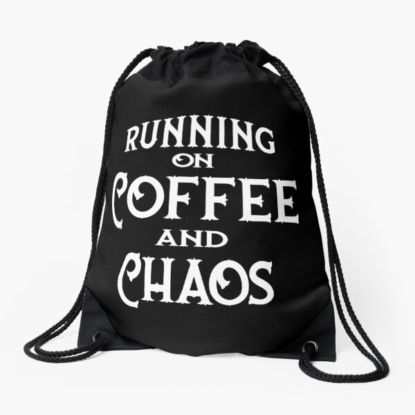 Item preview, Running on Coffee and Chaos Cheeky Witch® designed and sold by cheekywitch.
