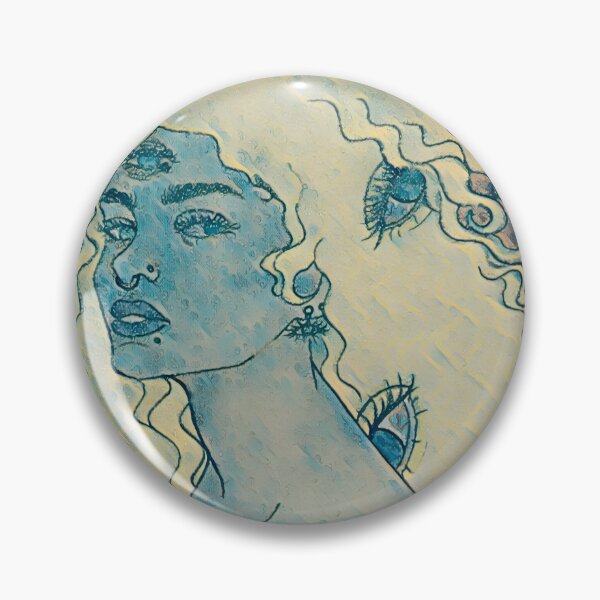 Item preview, The Underworld Queen Being Observed - Blue Tone | DEMONSIZED designed and sold by Demonsized.