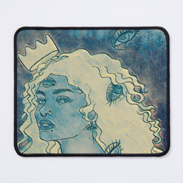 Item preview, The Underworld Queen Being Observed - Blue Tone | DEMONSIZED designed and sold by Demonsized.