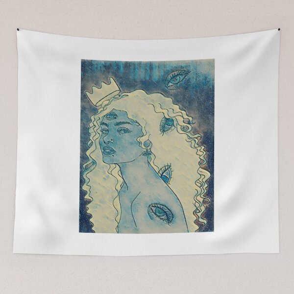 Item preview, The Underworld Queen Being Observed - Blue Tone | DEMONSIZED designed and sold by Demonsized.