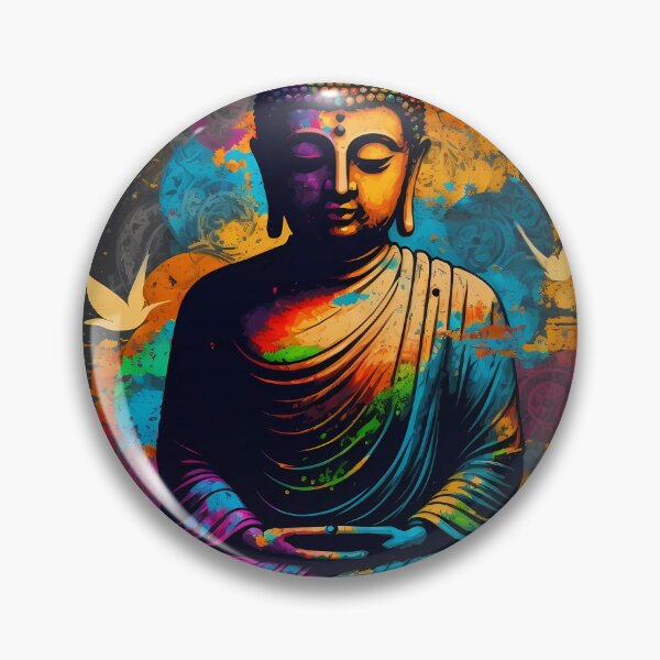 Item preview, Colorful Buddha Art - Find Inner Peace and Serenity designed and sold by bharuarts.