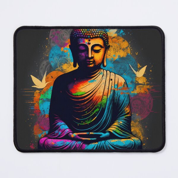 Item preview, Colorful Buddha Art - Find Inner Peace and Serenity designed and sold by bharuarts.