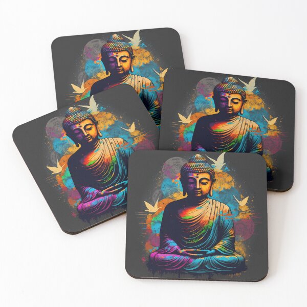 Item preview, Colorful Buddha Art - Find Inner Peace and Serenity designed and sold by bharuarts.