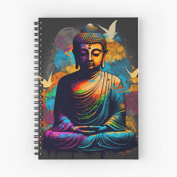 Item preview, Colorful Buddha Art - Find Inner Peace and Serenity designed and sold by bharuarts.