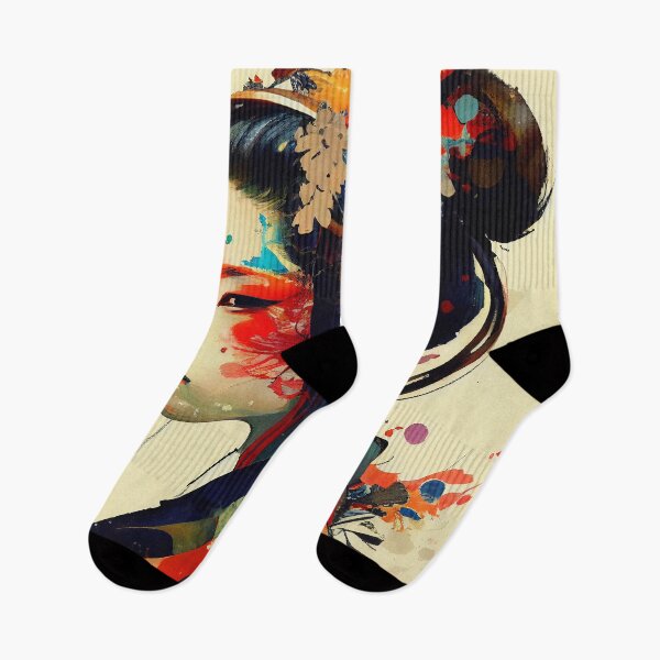 Item preview, Samurai, Geisha, Yakuza, traditional Japanese paintings designed and sold by The-Dark-Art.
