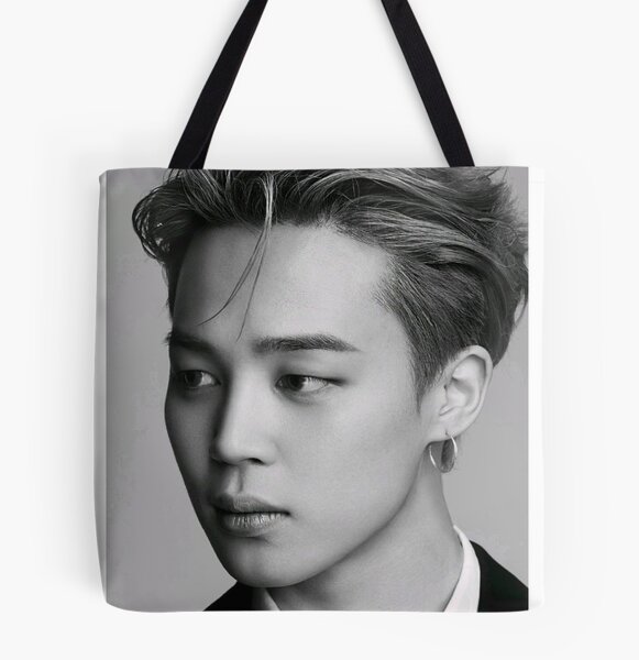 BTS Park Jimin Portrait Bucket Tote Bag 