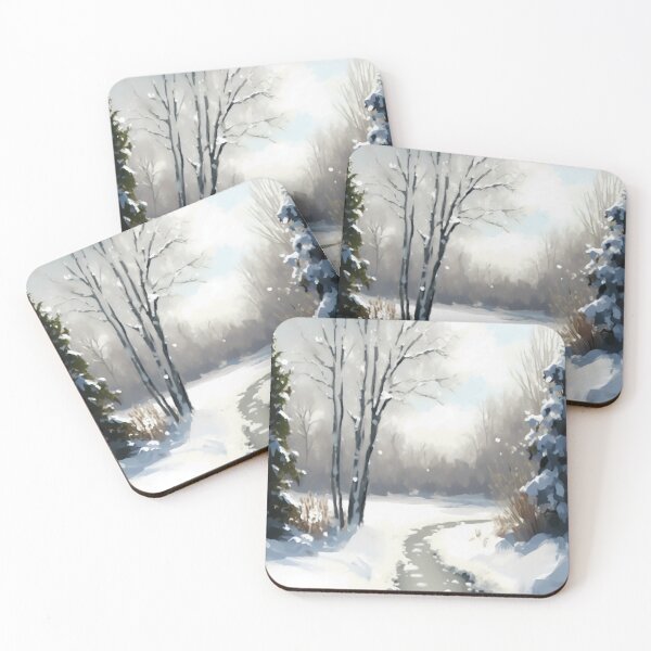 Artikelvorschau, Snowy Stream entworfen und verkauft von Esoteric Designs.