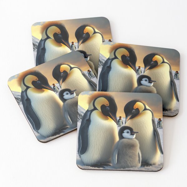 Artikelvorschau, Penguin Family entworfen und verkauft von Esoteric Designs.