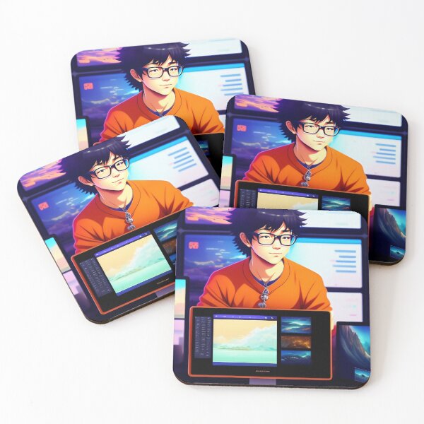 Item preview, Guy behind computer  designed and sold by Lovesoci.