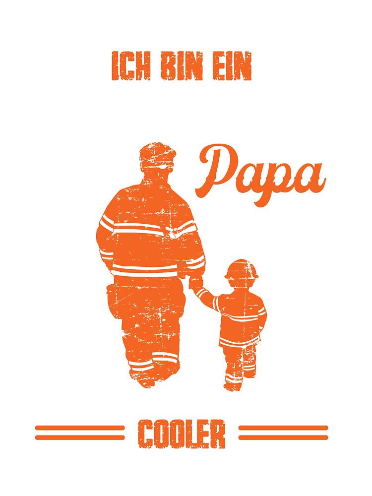 Papa Firefighter Father's Day Gift By Unlimab