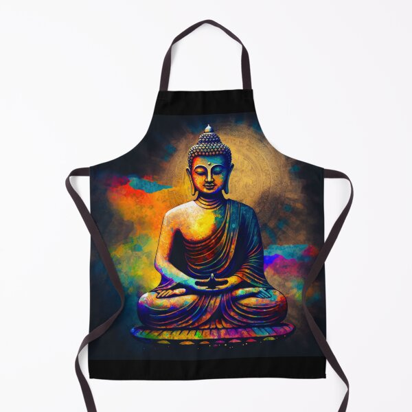 Item preview, Mesmerizing Colorful Buddha Artwork designed and sold by bharuarts.