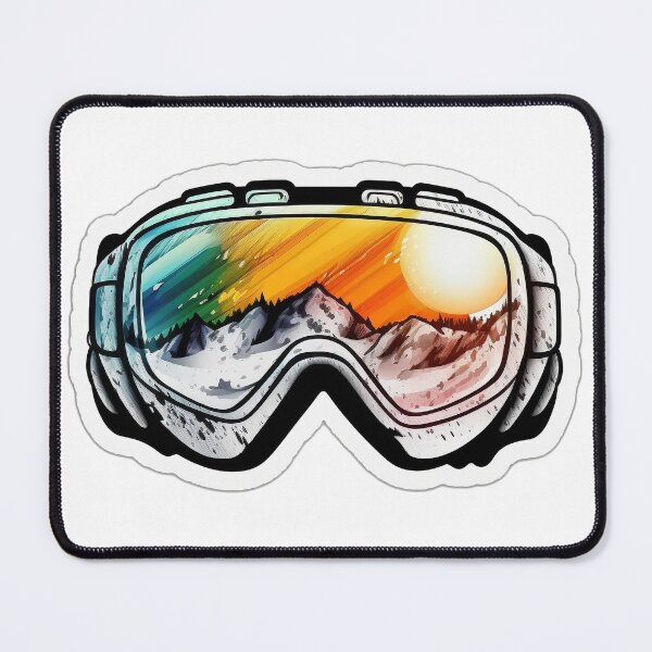 Item preview, Ski Goggles, Snowboard, Snowboarding Gifts designed and sold by SkiMountain.